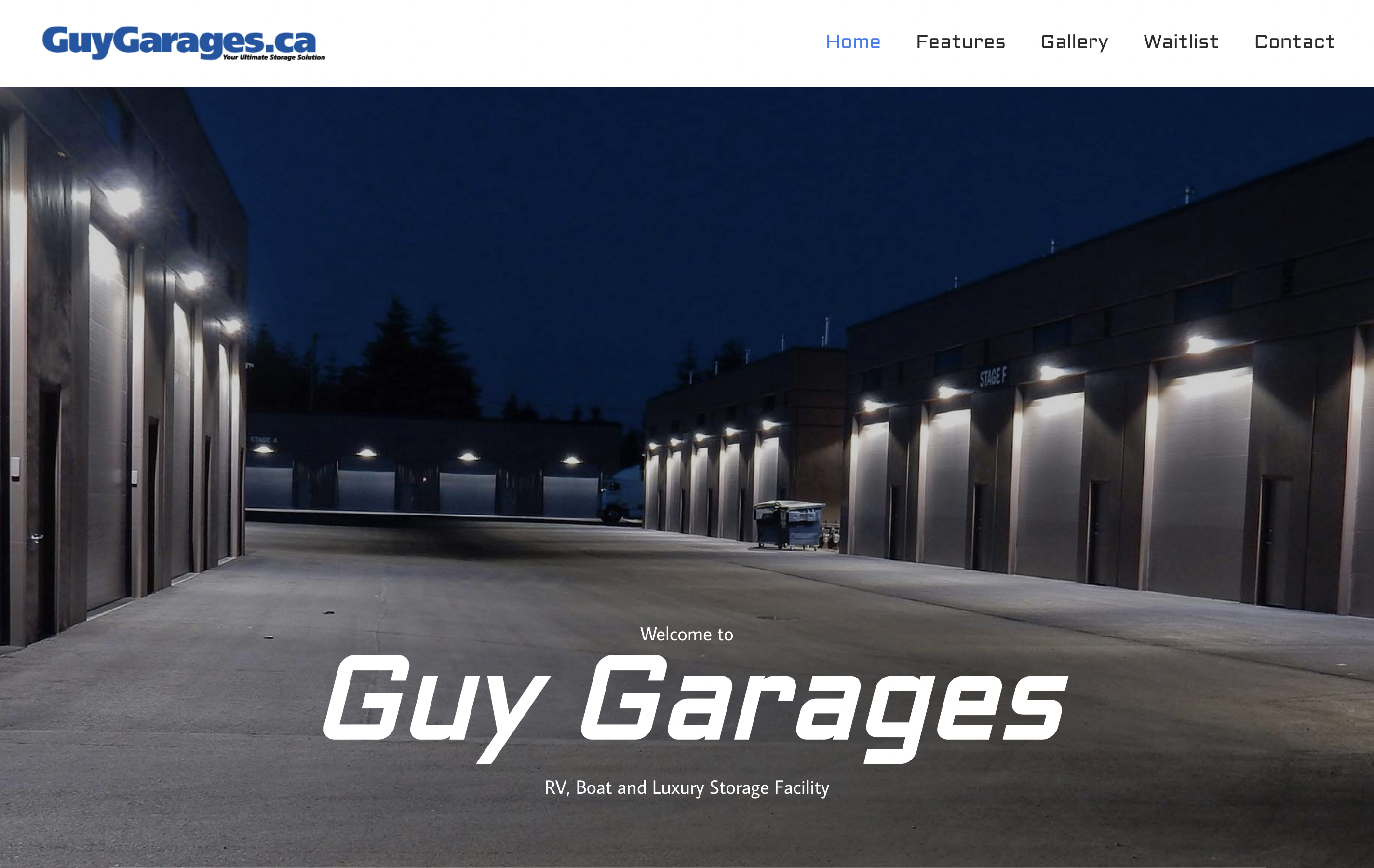 Guy Garages Website Revamp